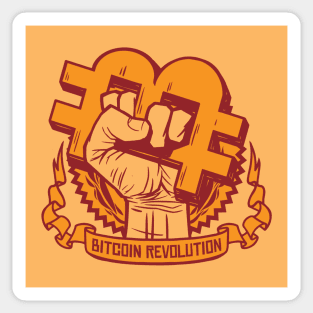 Bitcoin Revolution Sticker